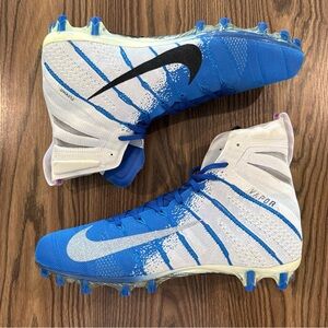 Size 14 Nike Vapor Untouchable 3 Elite Flyknit Football Cleats AH7408-104 Blue